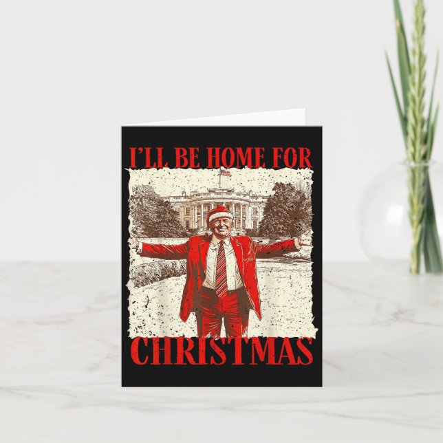 Cartão Roupas Políticas de Novidade Camisa engraçada Trum (Frente)