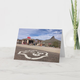 Cartão route 66 greeting card (blank inside)