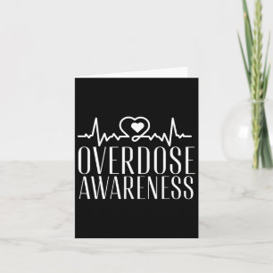 Cartão Roxo de Consciencialização sobre Overdose