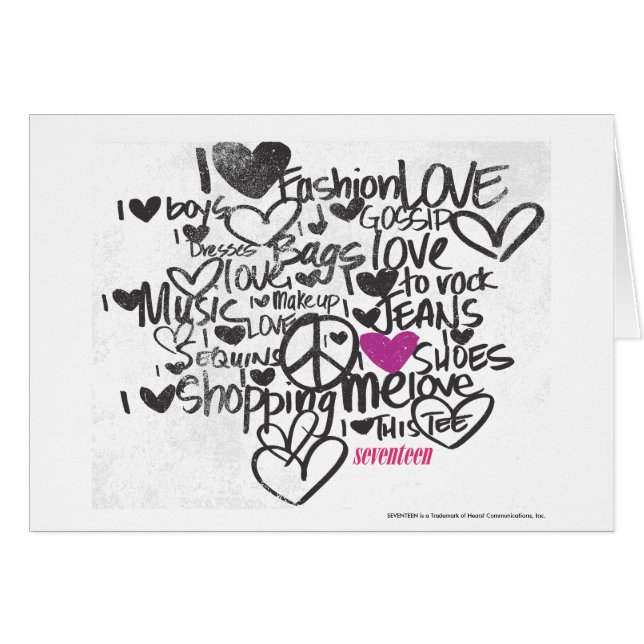 Cartão Roxo dos grafites (Frente Horizontal)