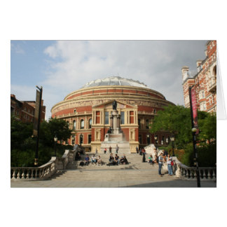 Cartão Royal Albert Hall, Londres
