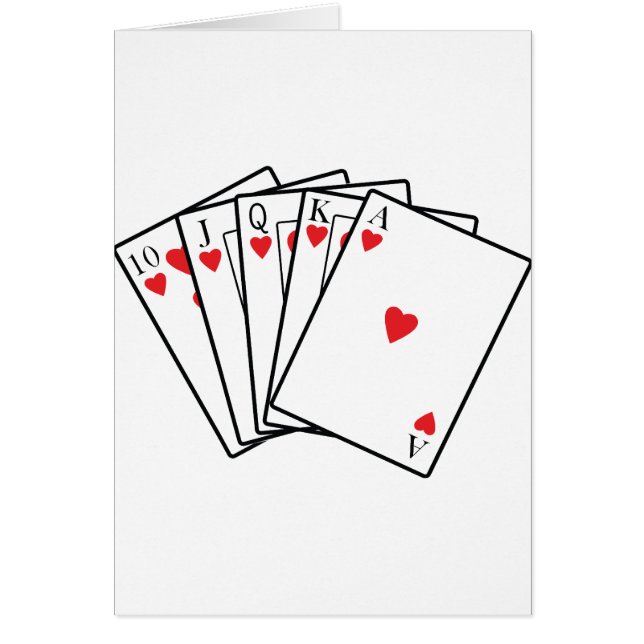 Cartão Royal Flush (Frente)