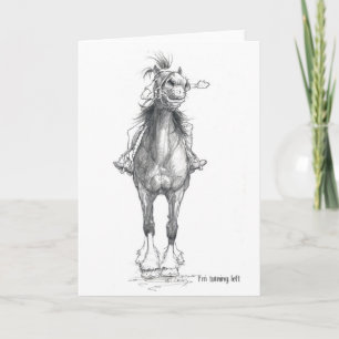 Cartão RS01 "Sinais rodoviários equestres"