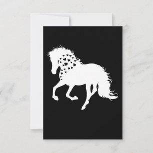 Cartão RSVP 2- Camisa De Cavalo, Teto De Rato De Cavalo, Caval