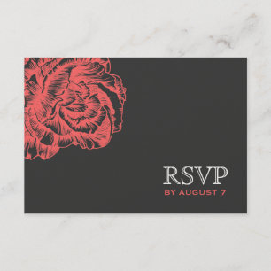 Cartão RSVP 311 Peony Coral Melon