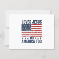 Ama Jesus e América a Deus, cristão 4º de J