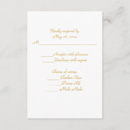 Cartão RSVP Aniversário da 50ª Ordenação do Padre Jubileu do O