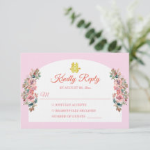 Arco floral branco rosa casamento chinês duplo xi