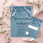 Cartão RSVP Árvore da Vida Stars Watercolor Bat Bar Mitzvah<br><div class="desc">Cartão de resposta perfeito para um morcego mitzvah, bar mitzvah ou outra celebração judaica! Mão fez arte para você! TOTALMENTE PERSONALIZÁVEL! Clique em "Personalizar" acima para editar o texto. Clique em "editar usando a ferramenta design" para ajustar as fontes, cores e posicionamentos, tamanhos de caixa, adicionar seu próprio texto e...</div>