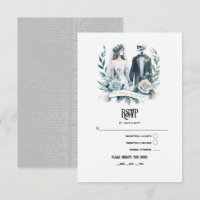 "Até que a Morte nos Separe" Casamento Gótico