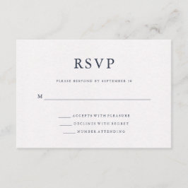 Cartão RSVP Azul Aquarela | VP de Casamento do Mapa Mundial