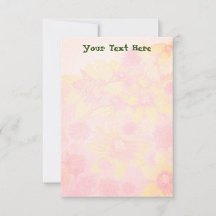 Cartão RSVP Bee Wedding