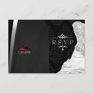 Cartão RSVP Black Tie Diamond R.S.V.P.