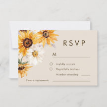 Bohemian Sunflower Wedding 