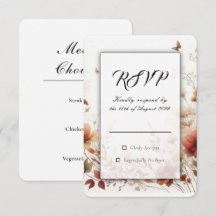 Boho Browns com Borboletas Casamento Floral