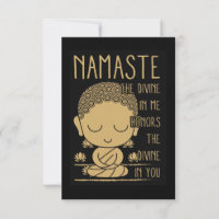 Buda Namaste O Divino Em Mim