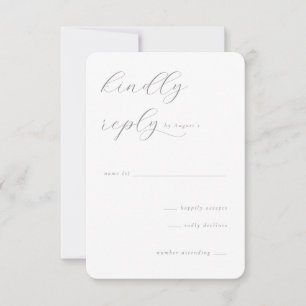 Cartão RSVP Cal
