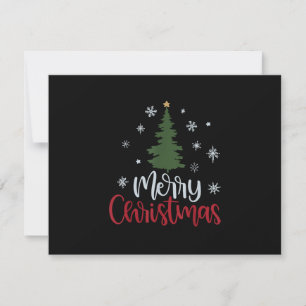Cartão RSVP Camisas De Natal Feliz Para As Mulheres