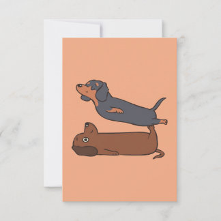 Cartão RSVP Canvas de animais|Mãe de cão| Presente de mãe de c