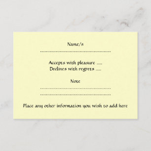 Cartão RSVP Cartoon Pirata.