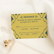 Casamento Art Déco Vintage Azul Marinho Dourado