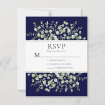 Casamento Azul Naval Eucalipto