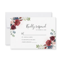 Casamento Botânico Burgundy Floral