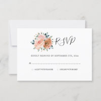 Casamento Botânico de Pêssego de Coral Rosa-Rosa D