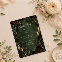 Casamento Botânico Gótico Mal-humorado