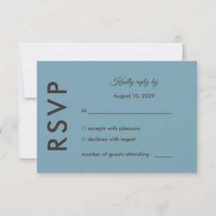 Cartão RSVP Casamento Botânico Vintage   Paleta Floral Curada