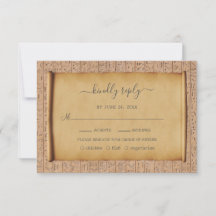 Casamento Charming Vintage Egípcio Papyrus