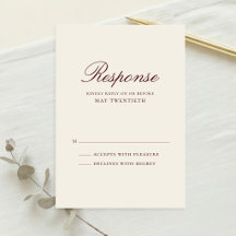 Casamento Clássico Burgundy e Creme Elegante