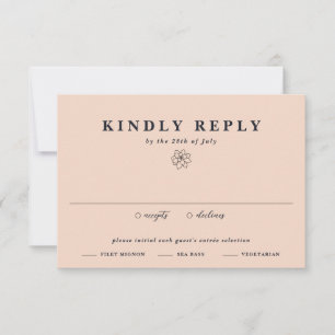 Cartão RSVP Casamento com Boho de Planta Botânica de Suculênci