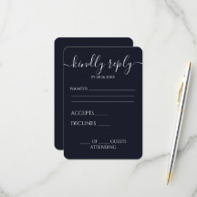 Casamento Cor Sólida Minimalista Personalizado
