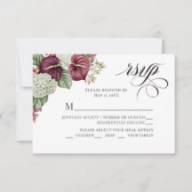 Casamento de Anthurium e Hortênsia com Vinho Borgo