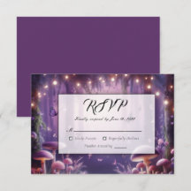 Casamento de Borboletas Roxas e Céus Ingleses