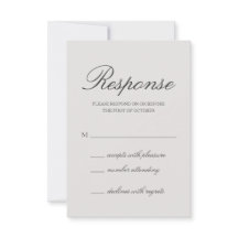 Casamento de Cinzas Sólidas Elegante