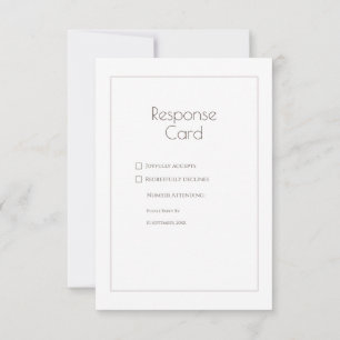 Cartão RSVP Casamento de Colagem de Fotos do Amor Romance Bran