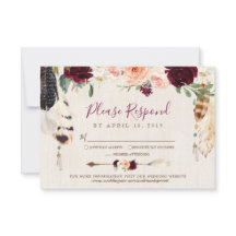 Casamento de Dream Catcher Moon Peach & Burgundy B