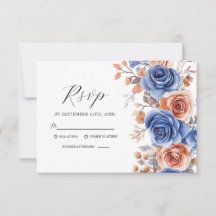 Casamento de Elegante Watercolor Dusty Blue Terrac