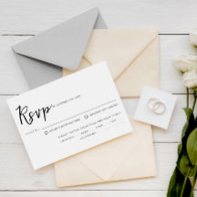 Casamento de Escolha de Refeições de Script Preto 