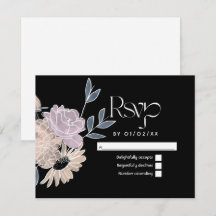 Casamento de Flores de Aquarela