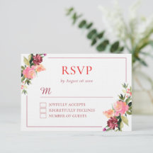 Casamento de flores em aquarela dupla felicidade 