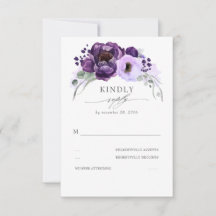 Casamento De Folhas De Prata Roxo De EggPlant