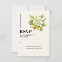 Casamento de Lemon & Magnolia Floral Citrus