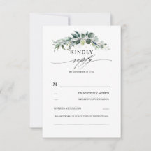Casamento de Lush Greenery e Eucalyptus Foliage