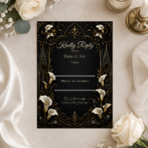 Casamento de Luxo Gótico