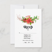 Casamento de Natal com Tema Poinsettia Retrô