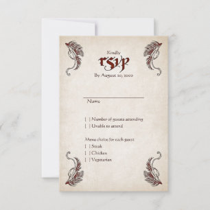 Cartão RSVP Casamento de Pirate Treasure
