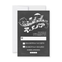 Casamento de praia tropical com quadro de discussã